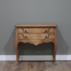 Louis Mindy Wood Wide Double Drawer Bedside - Weathered Oak - Notbrand