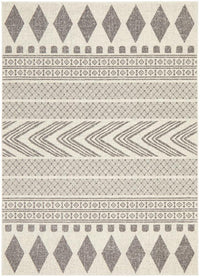 Mirage Adani  Modern Tribal Design Grey Rug - Notbrand