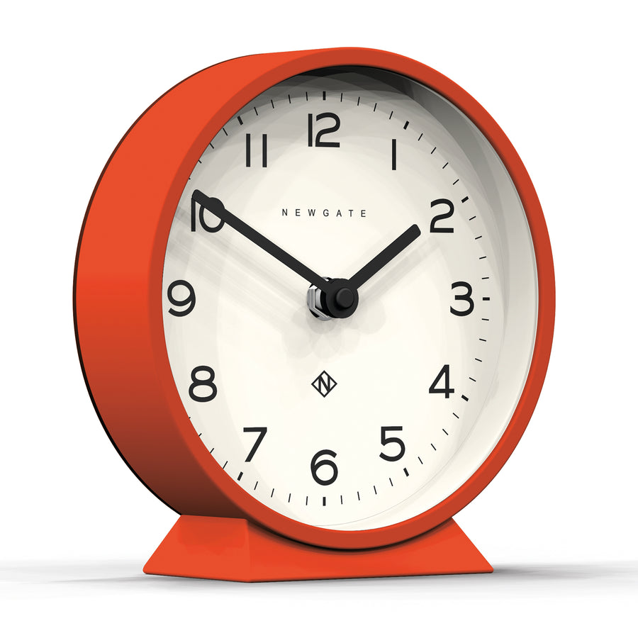 Newgate M Mantel Clock - Orange - Notbrand