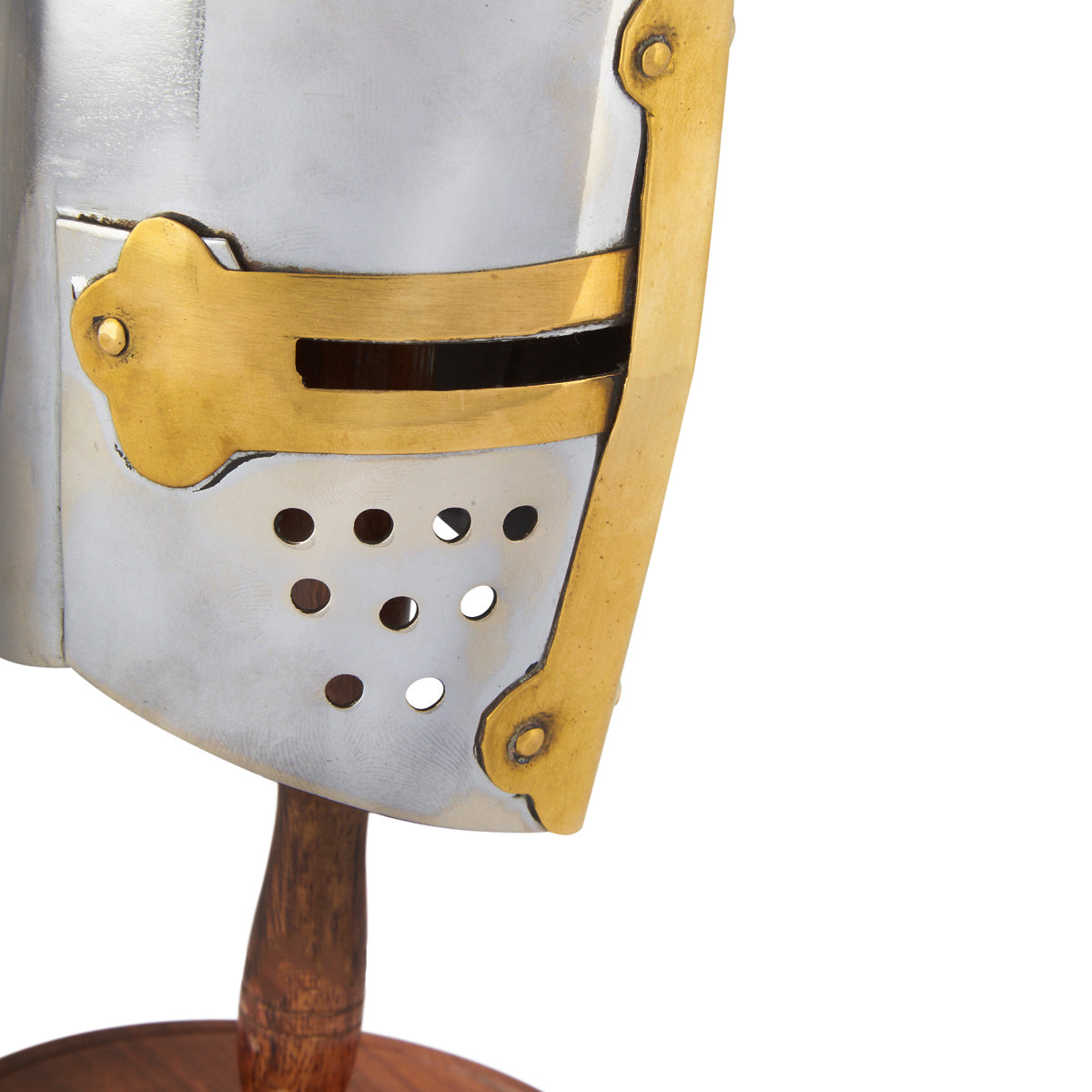 Miniature Medieval Crusader Knight Helmet - Notbrand