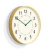 Newgate Monopoly Plywood Wall Clock - Green Hands - Notbrand