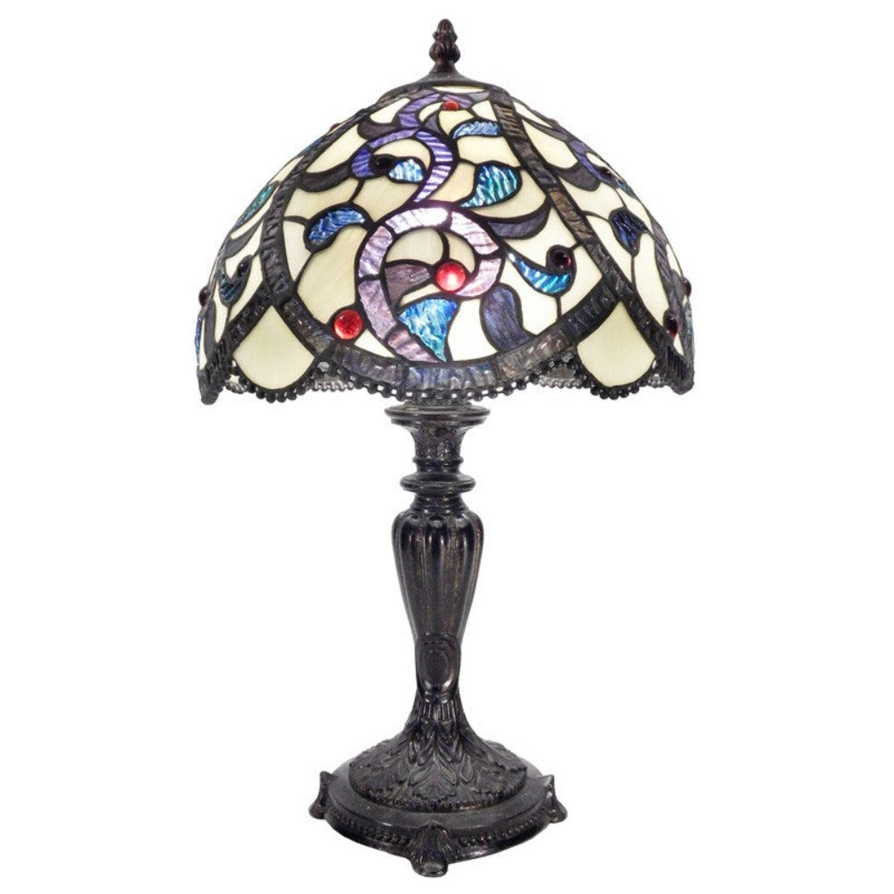 Mailko Tiffany Style Table Lamp - Multi - Notbrand