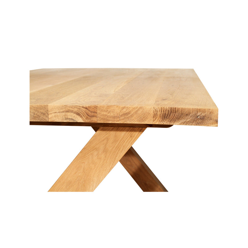 Uman American Oak Dining Table – 240cm - Notbrand
