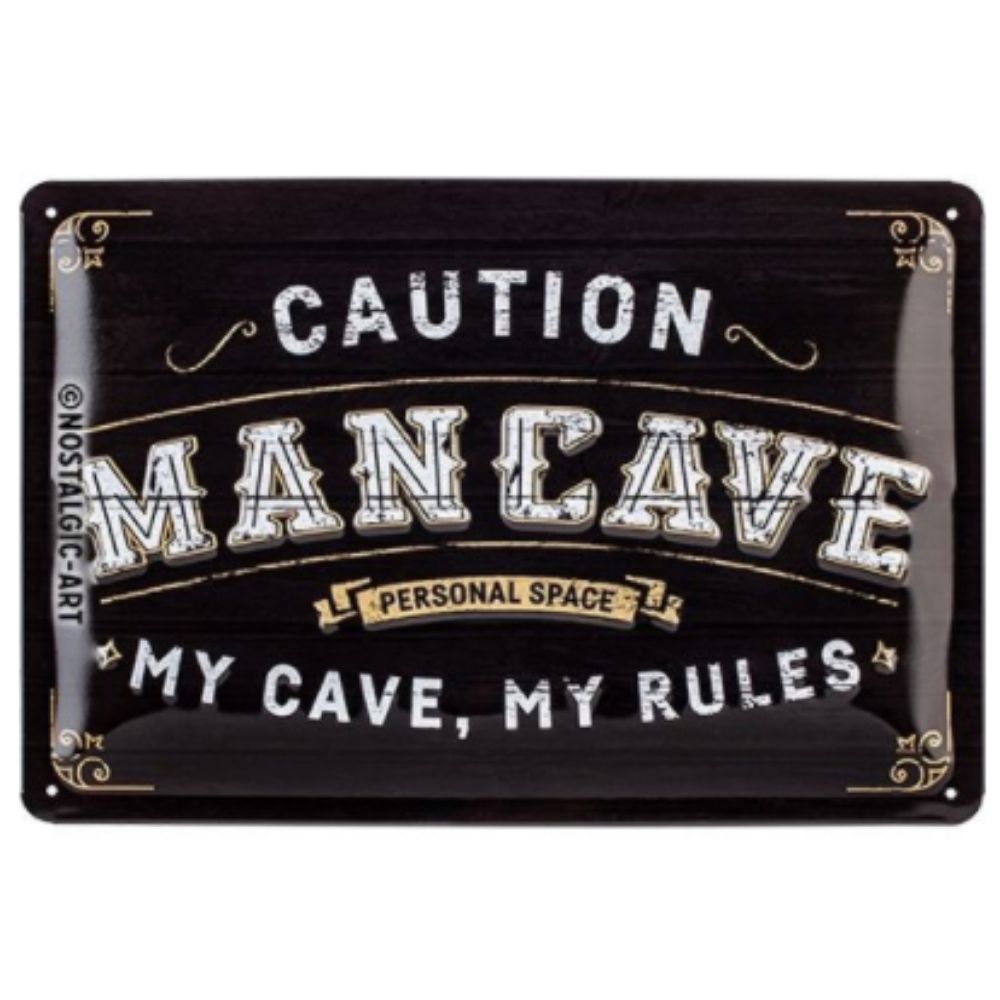 Man Cave - Medium Sign - NotBrand