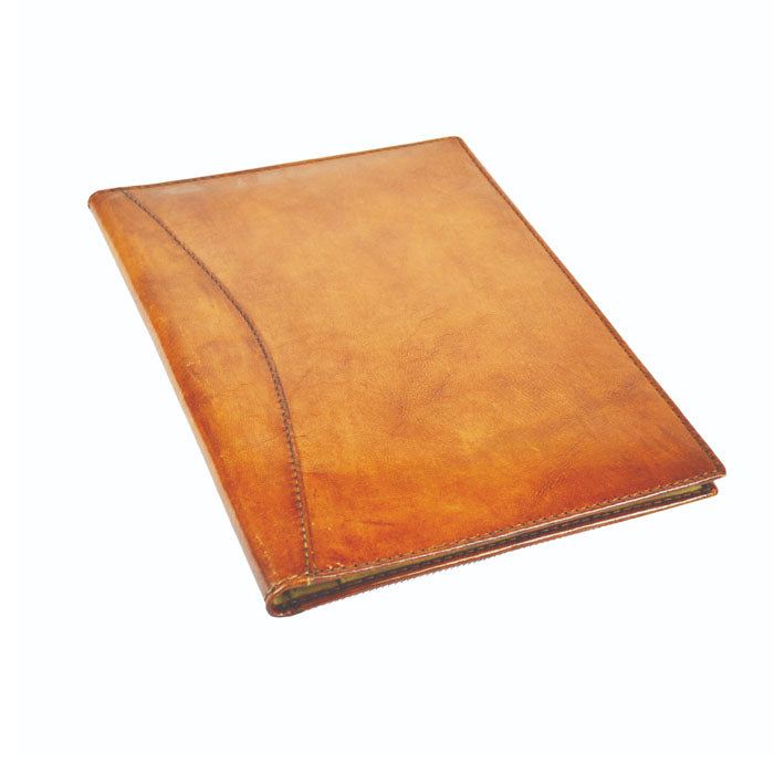 Tan Leather Manila Folder - Notbrand