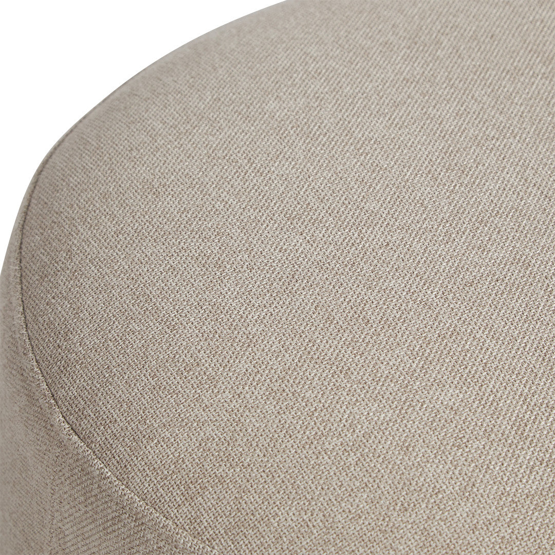 Mariner Upholstered Oval Ottoman - Small - Notbrand