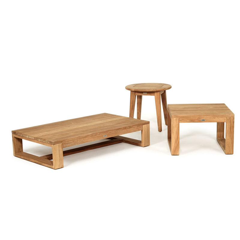 Savant Outdoor Teak Wood Side Table - Notbrand