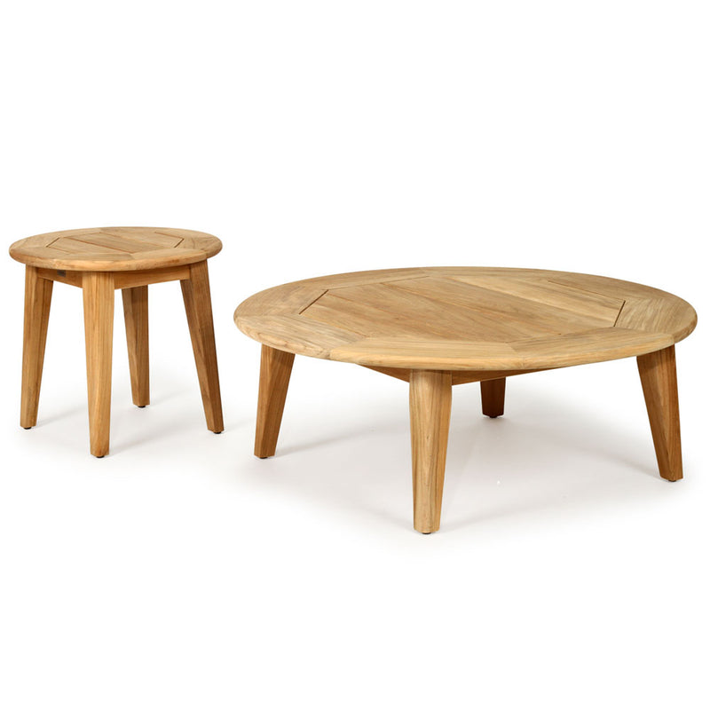 Savant Outdoor Teak Wood Side Table - Notbrand