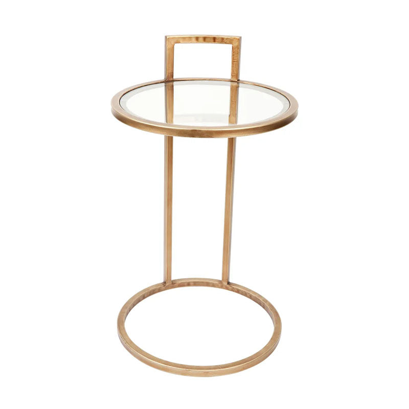 Maxie Side Table - Antique Gold - Notbrand