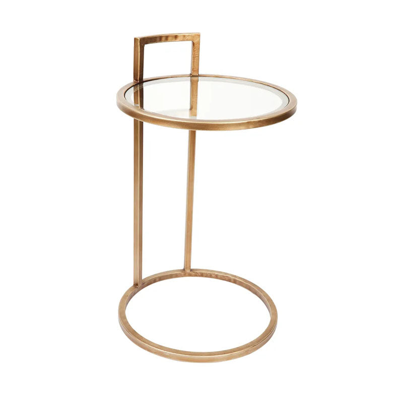 Maxie Side Table - Antique Gold - Notbrand