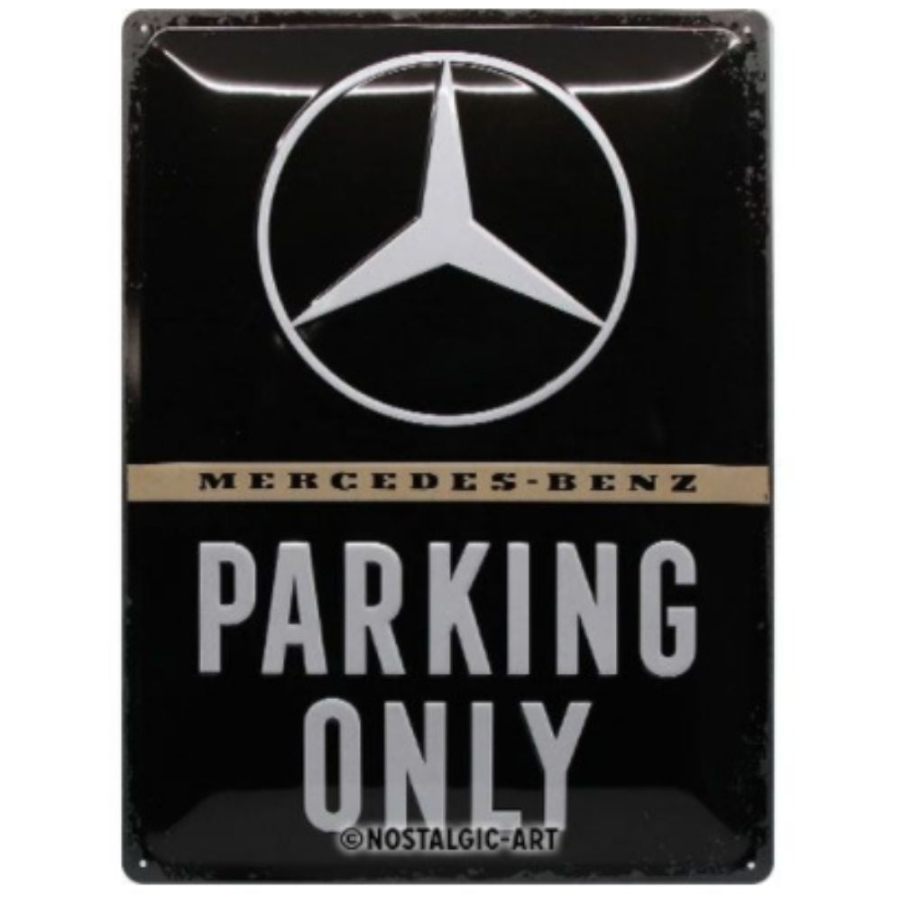 Mercedes-Benz Parking Only - Large Sign - Notbrand