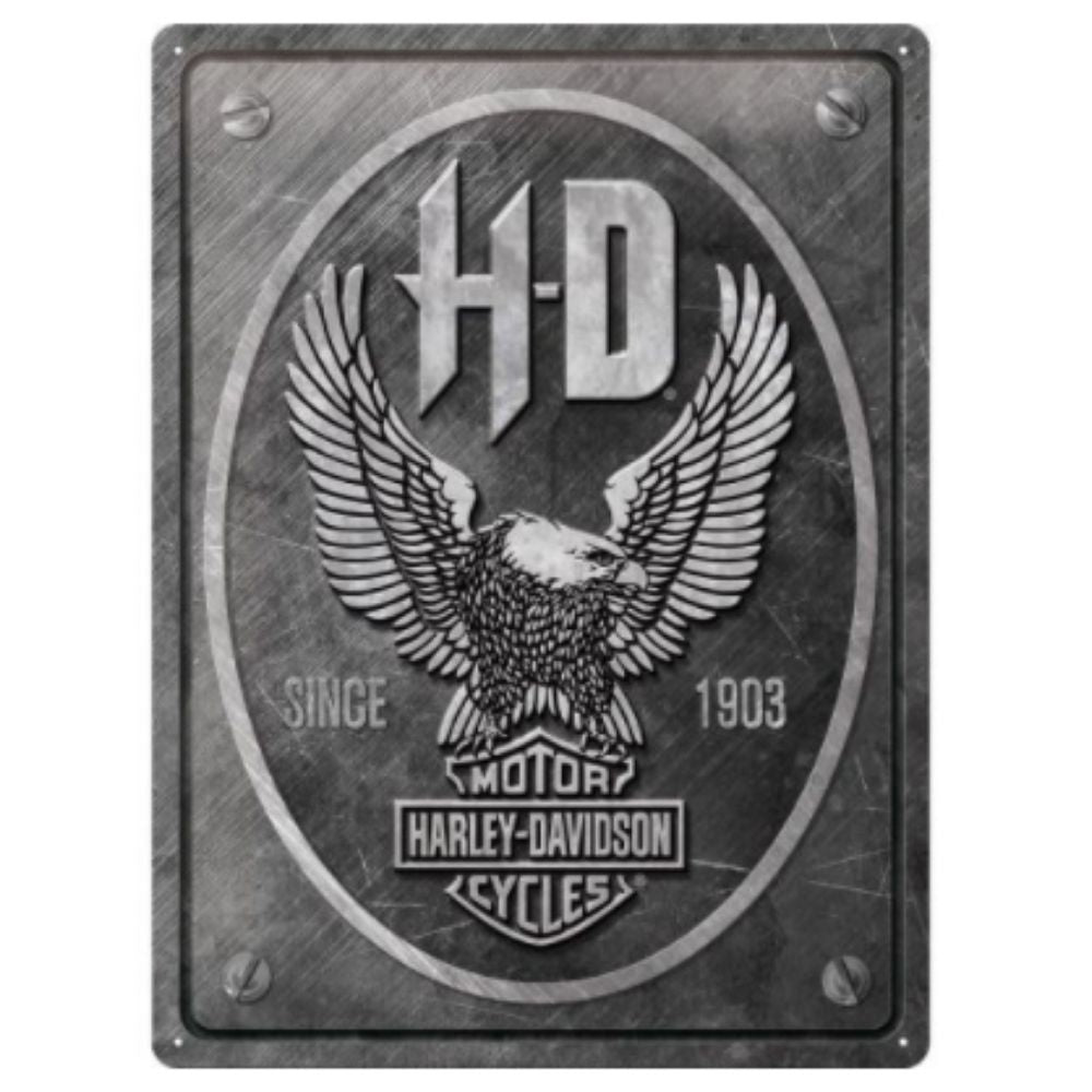 Harley-Davidson Metal Eagle Large Sign - NotBrand