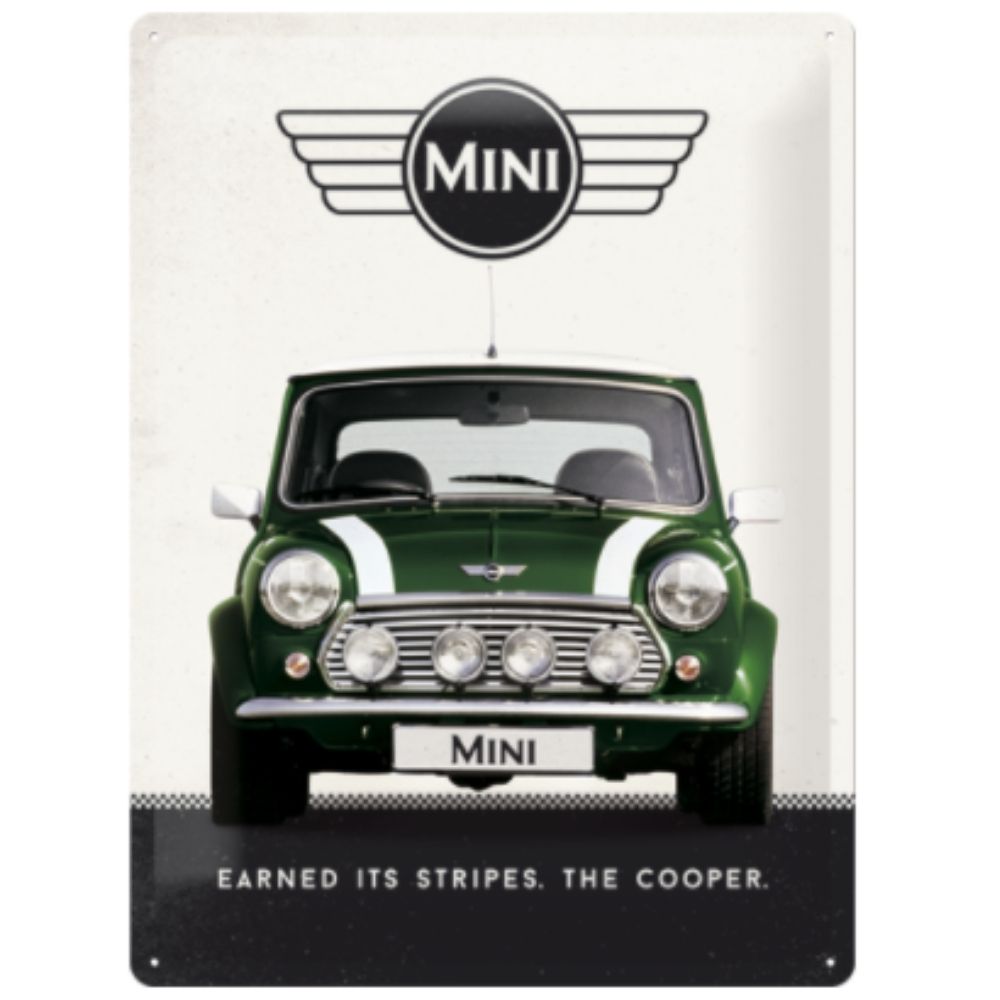 Mini Cooper Green - Large Sign - NotBrand