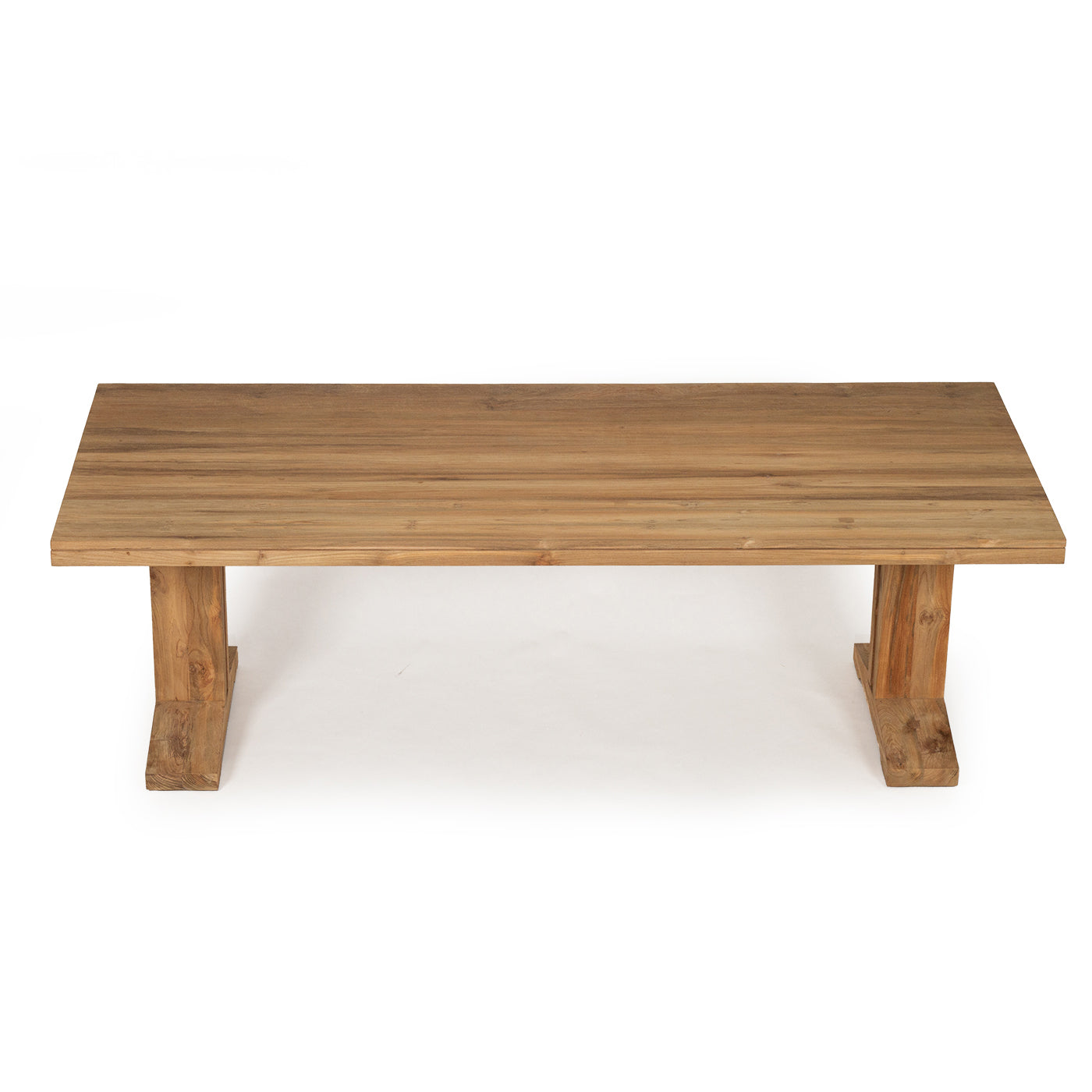 Mauria Solid Teak Dining Table – 2.4m - Notbrand