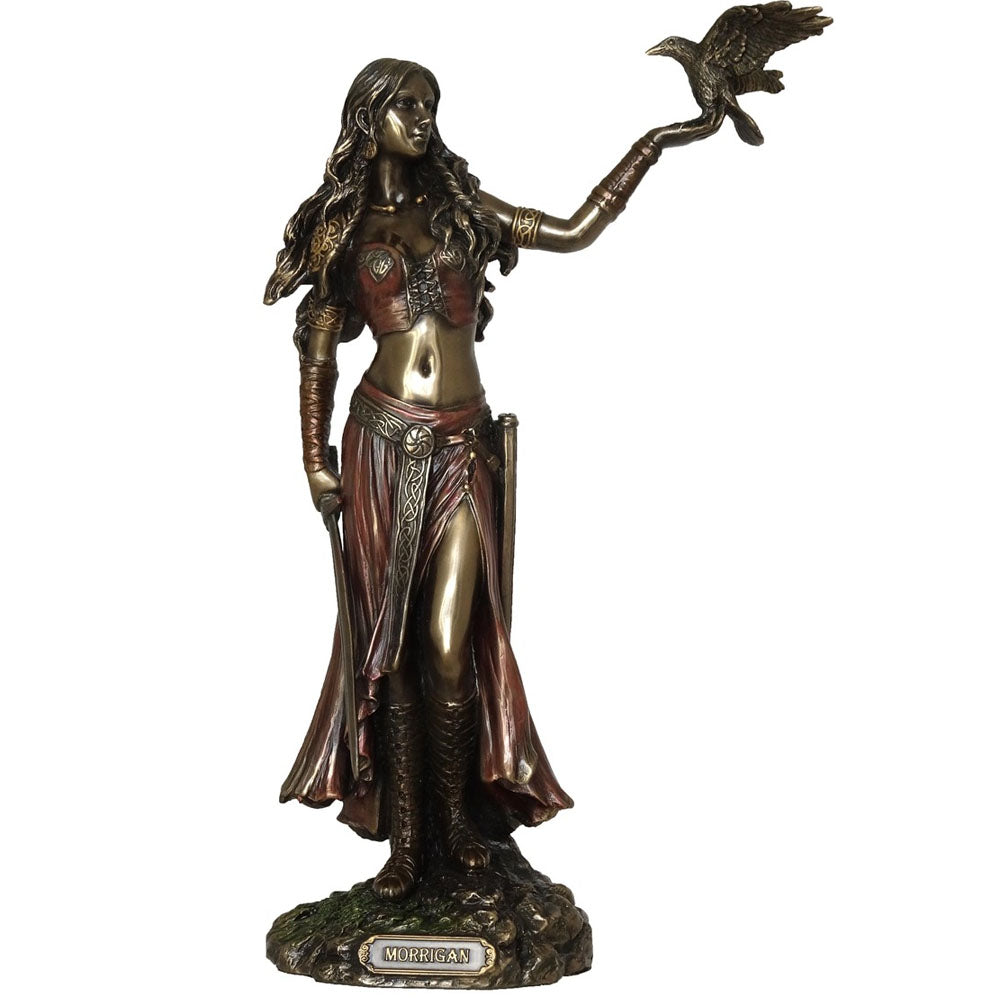 Morrigan - Goddess Of War and Death Bronze Figurine - Notbrand