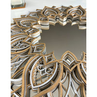 Morvenci Element Mirror Art - Silver/Gold - Notbrand