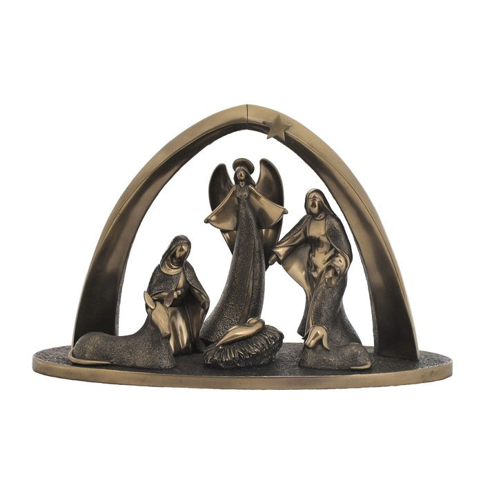Nativity Scene Bronze Figurine - Notbrand