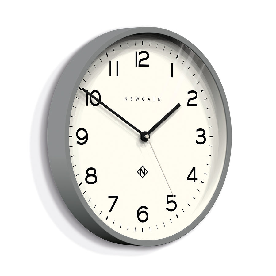 Newgate Number Three Echo Silicone Clock - Grey - Notbrand