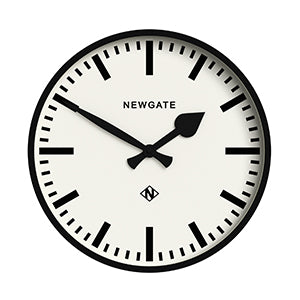 Newgate Railway Clock - Black - Notbrand