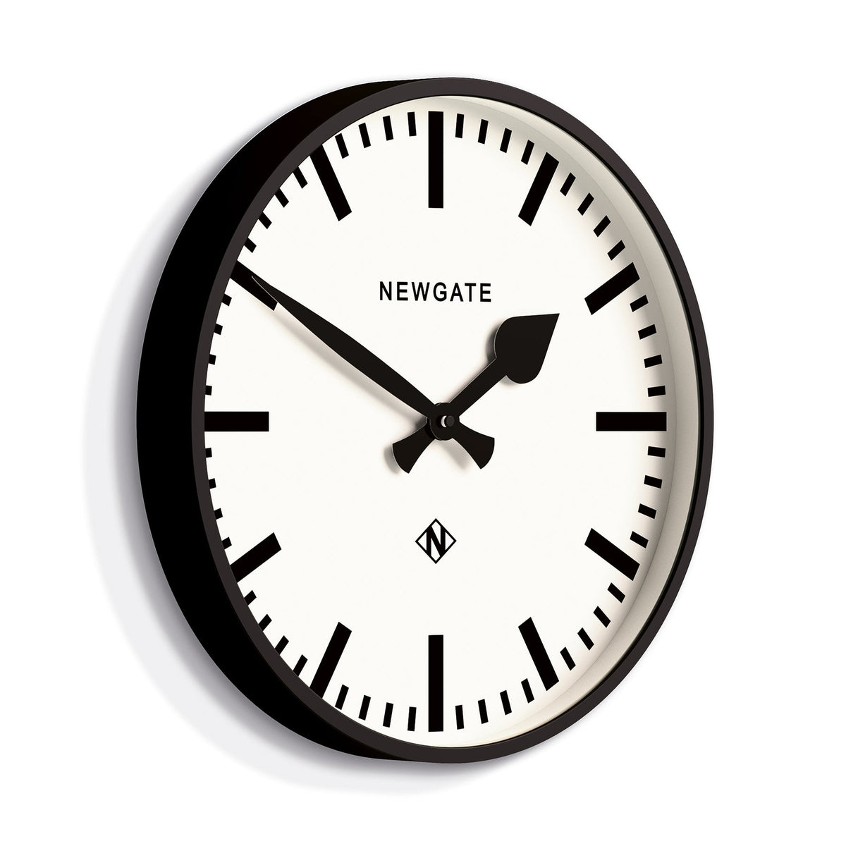 Newgate Railway Clock - Black - Notbrand