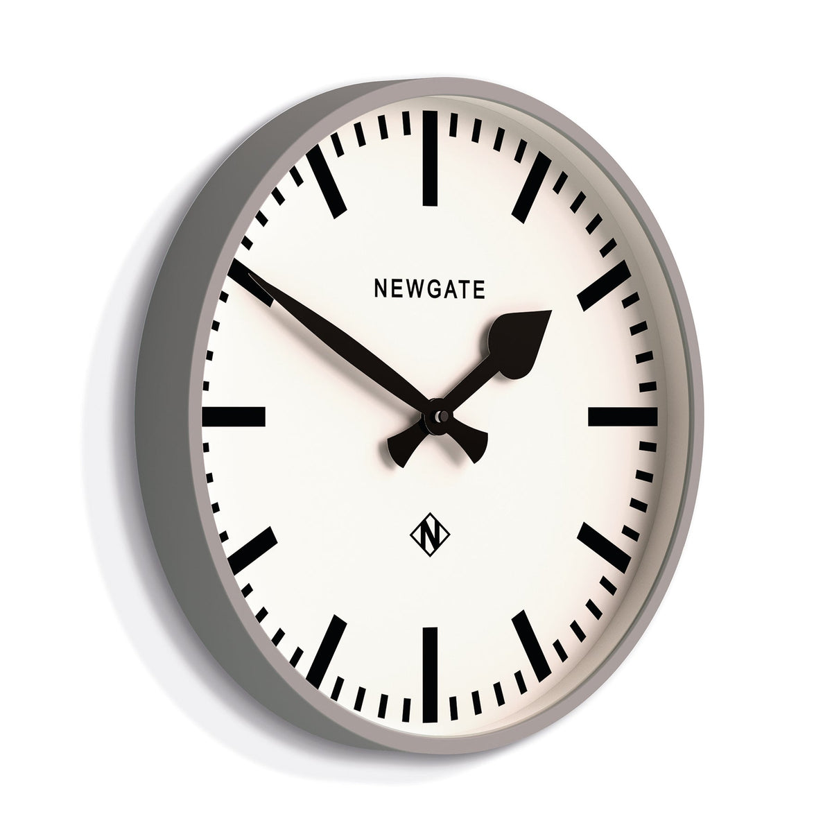 Newgate Railway Clock - Grey - Notbrand
