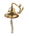 Nautical Brass Anchor Wall Bell - Notbrand