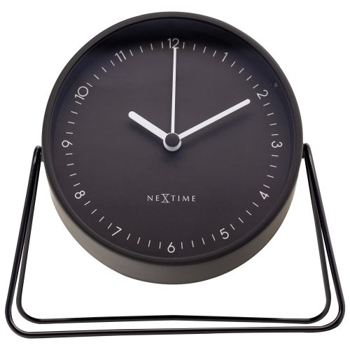 NeXtime Berlin Table Alarm Clock Black with Night Light - Notbrand