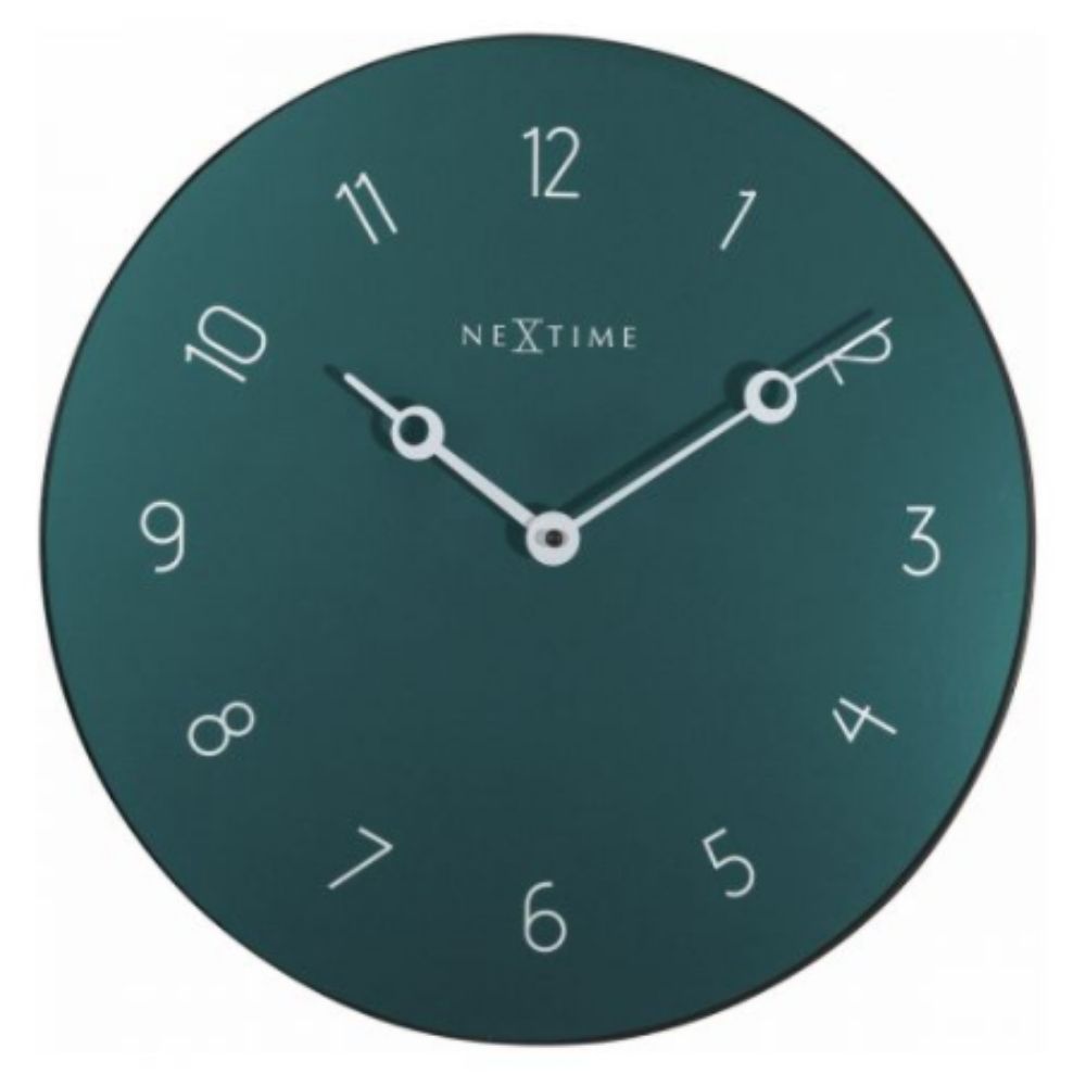 NeXtime Carousel Wall Clock 40cm Green - Notbrand
