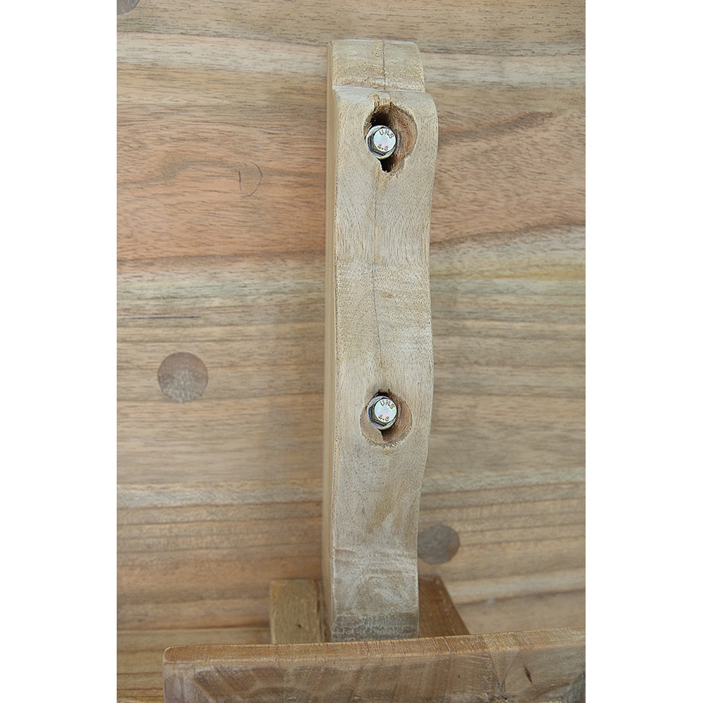 Bani Solid Wood Pedestal Table – 260cm - Notbrand