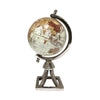 World Globe with Nickel Square Stand - Notbrand