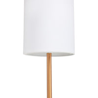 Nola White Marble Table Lamp - Notbrand