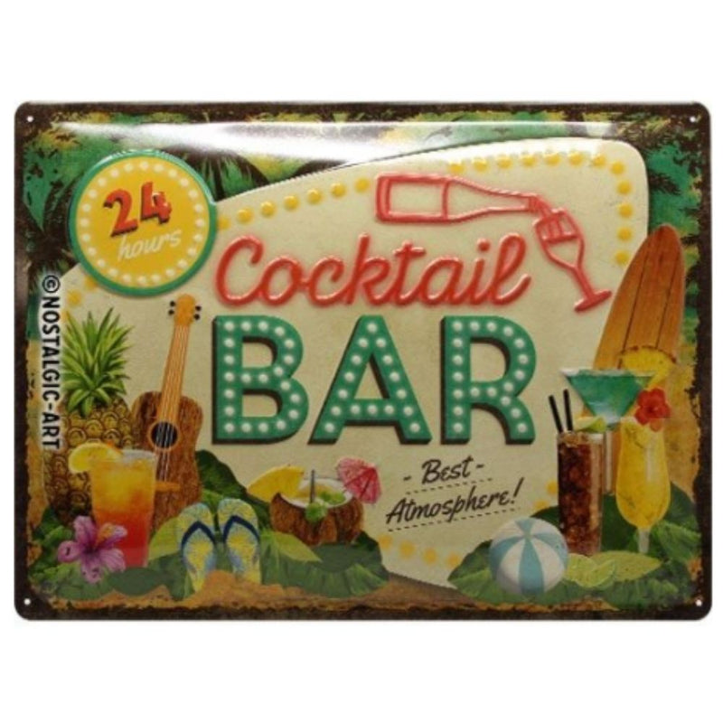 Nostalgic-Art Large Sign Cocktail Bar - Notbrand