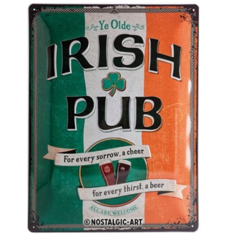 Nostalgic-Art Large Sign Irish Pub - Notbrand