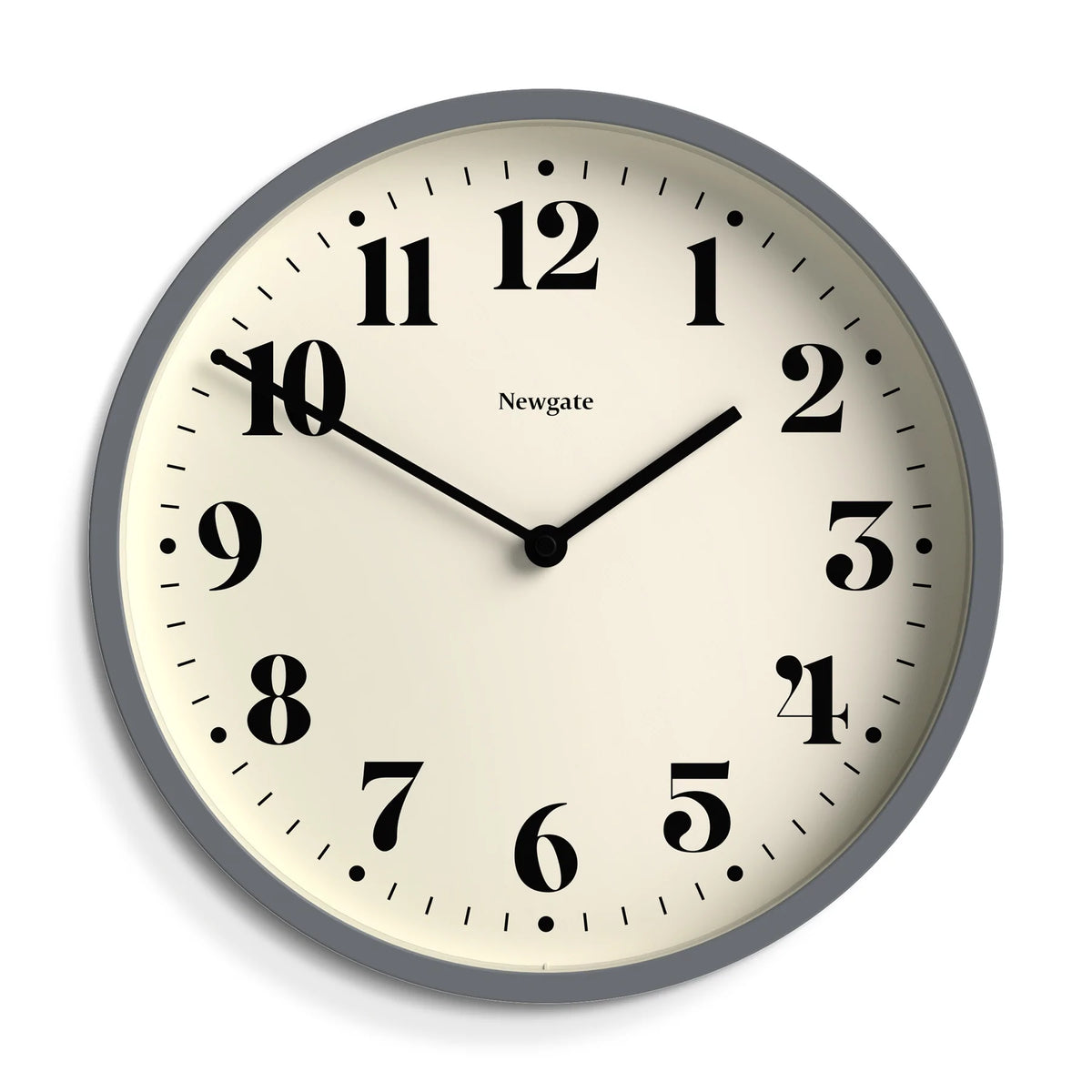 Newgate Number Four Wall Clock Matte - French Navy - Notbrand