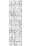 Oasis Ismail White Blue Rustic Rug - Notbrand