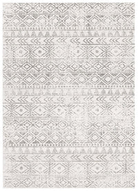 Oasis Ismail White Grey Rustic Rug - Notbrand