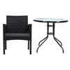 Vitalian Outdoor Bistro Patio Dining Chair & Table Set - Notbrand