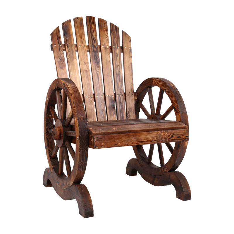 Gardeon Wooden Wagon Chair Outdoor - Notbrand