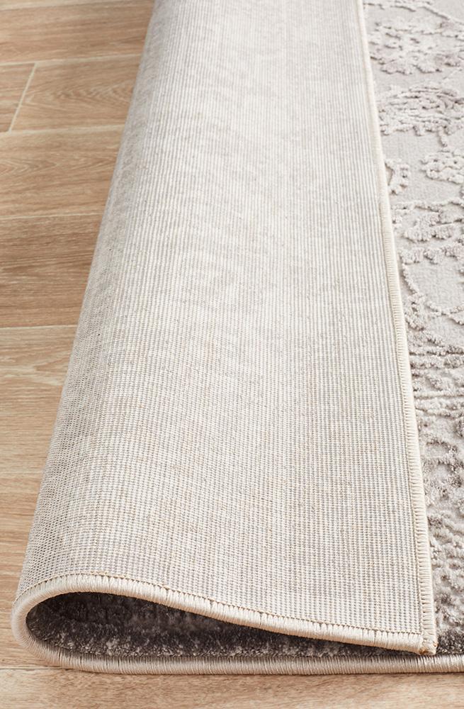 Opulence Lucy Silver Rug - Notbrand
