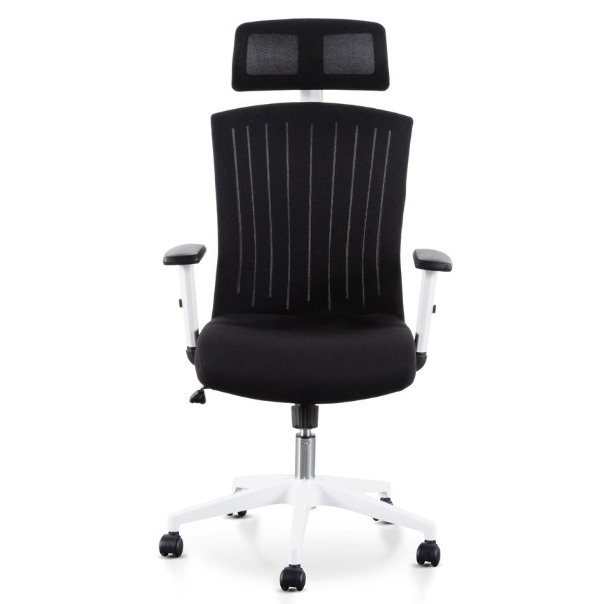 Araets Office Chair - Black and White - Notbrand