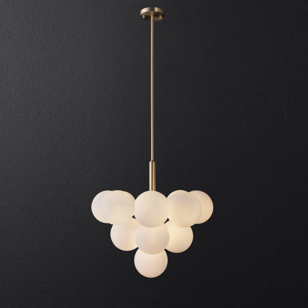 Outti Metal and Glass Grape Pendant Light - Notbrand
