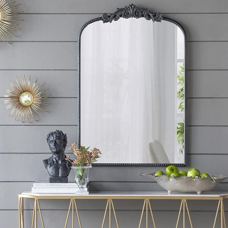 Ornate Metallic Wall Mirror - Notbrand