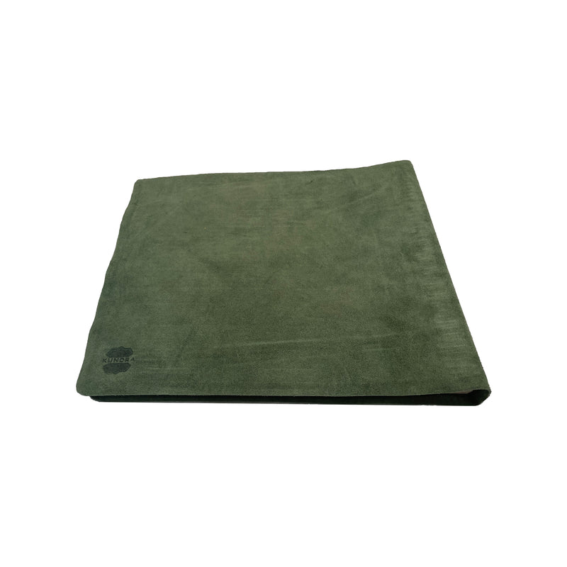 Victor Leather Photo Album - Green Suede - Notbrand