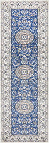 Palace Manal Oriental Rug Blue White - Notbrand
