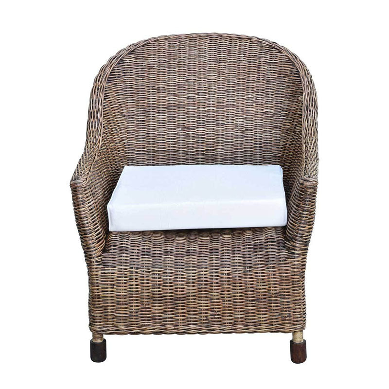 Plantation Rattan Lounger Chair - Notbrand