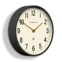 Newgate Mr Edwards Matte Clock - Blizzard Grey - Notbrand