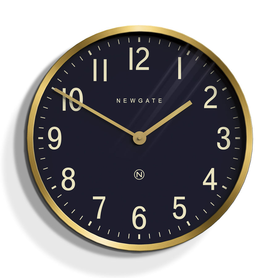 Newgate Mr Edwards Clock Radial - Brass - Notbrand