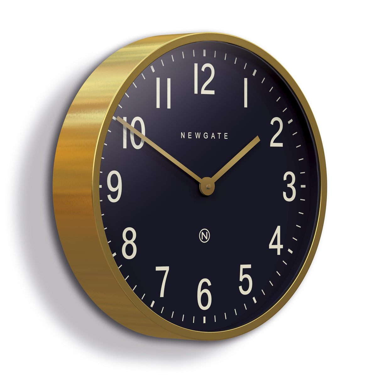 Newgate Mr Edwards Clock Radial - Brass - Notbrand