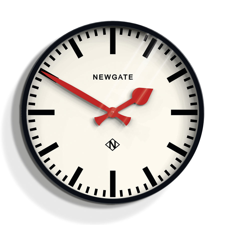 Newgate Putney Clock - Black - Notbrand