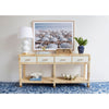 Justus Rattan Console Table - Four Drawer - Notbrand